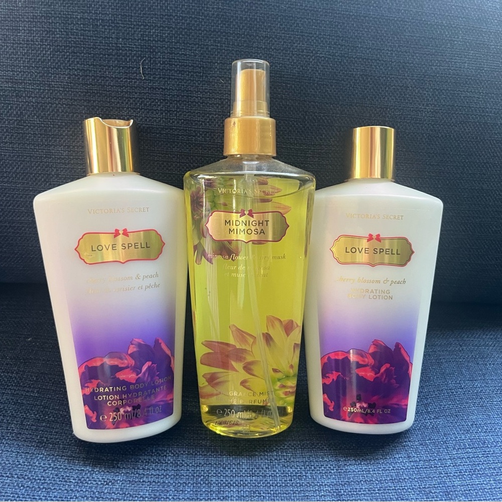 Victoria's Secret Love Spell & Midnight Mimosa Set
